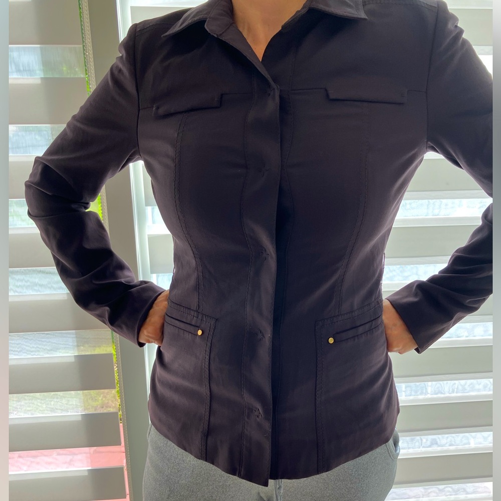 Elie Tahari Brown Blazer